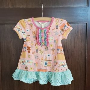 Matilda Jane Puppet Show Top sz 4 NWT